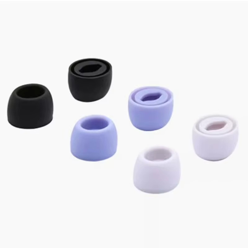 Samsung Silikon-Ohrstöpsel Ersatz-Ohrgel Kappen für Galaxy Buds Pro in Purple, 6 Paar LMS In-Ear Kopfhörer-Stecker - Bild 2