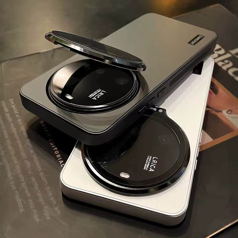 Xiaomi 17 Ultra Leica Edition Schutzhülle in Grün mit mattierter Vollabdeckung und Objektivhalterung aus PC - Bild 3
