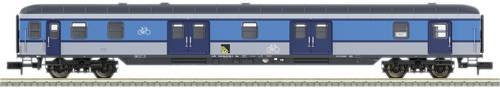 MiniTrix Fahrradtransportwagen, Spur N, Blau - Bild 1