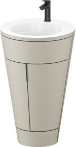 Duravit Waschtischunterschrank Starck 1 c-bonded Set, Farbe Tau s-matt, B/T/H: 56 x 60,5 x 86,4 cm - Bild 1
