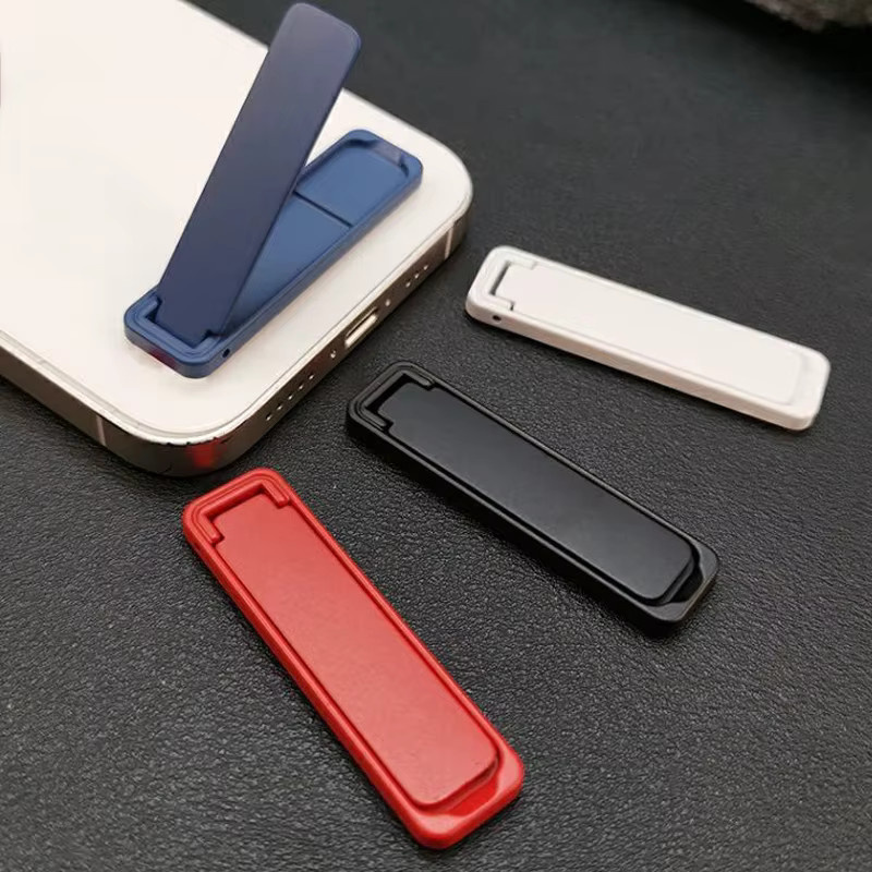 WSSHE Ultradünner zusammenklappbarer Handyhalter in Blau für iPhone Samsung und Xiaomi - Bild 4