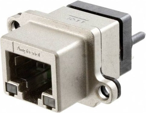 Amphenol MRJ548501 Ethernet LAN Stecker in Silber - Bild 1