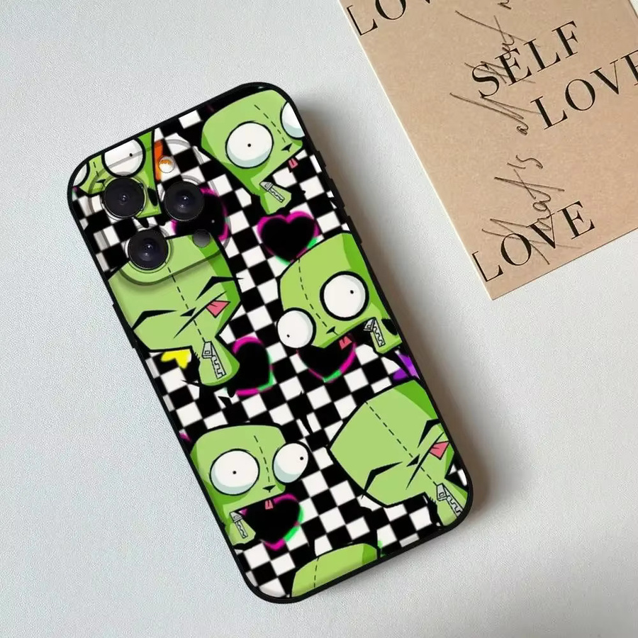 Mesuca Cartoon Handyhülle für iPhone in Schwarz und Multicolour aus weichem Silikon - Bild 4
