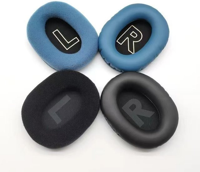 Ersatz-Ohrpolster Set für Logitech G Pro und G Pro X Kopfhörer in Schwarz oder Blau - Bild 1