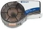 Brady B-499 Nylon-Gewebeetiketten matt Schwarz auf Weiß für BMP21 ID PAL LABPAL Breite: 1,91 cm, Länge: 4,9 m - Bild 1