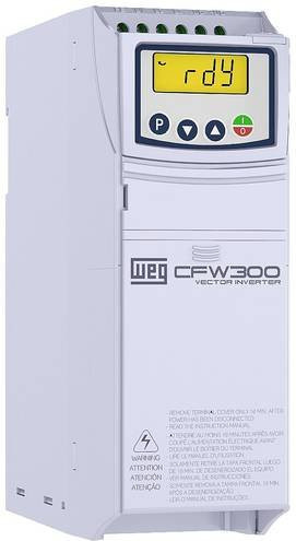 WEG Frequenzumrichter CFW300 B 10P0 B2 2.2 kW 200 V 240 V in Weiß - Bild 1
