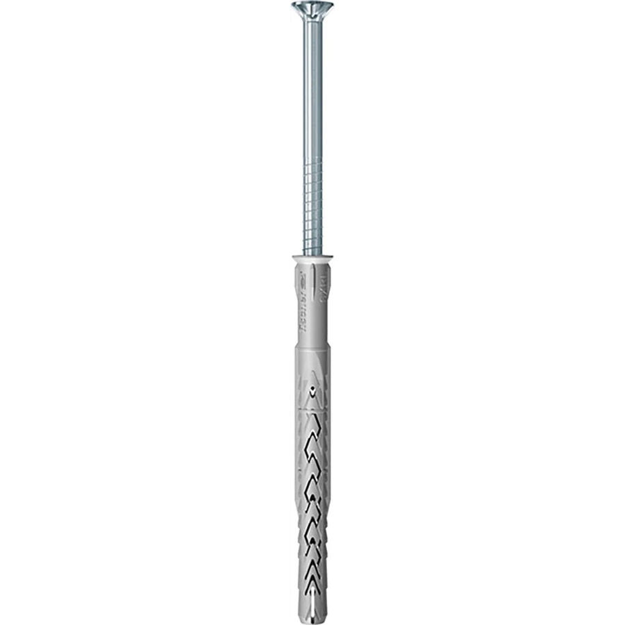 Fischer Langschaftdübel SXRL aus Nylon mit Senkkopfschraube aus verzinktem Stahl, 4 Stück, Durchmesser: 10 mm, Länge: 120 mm - Bild 2