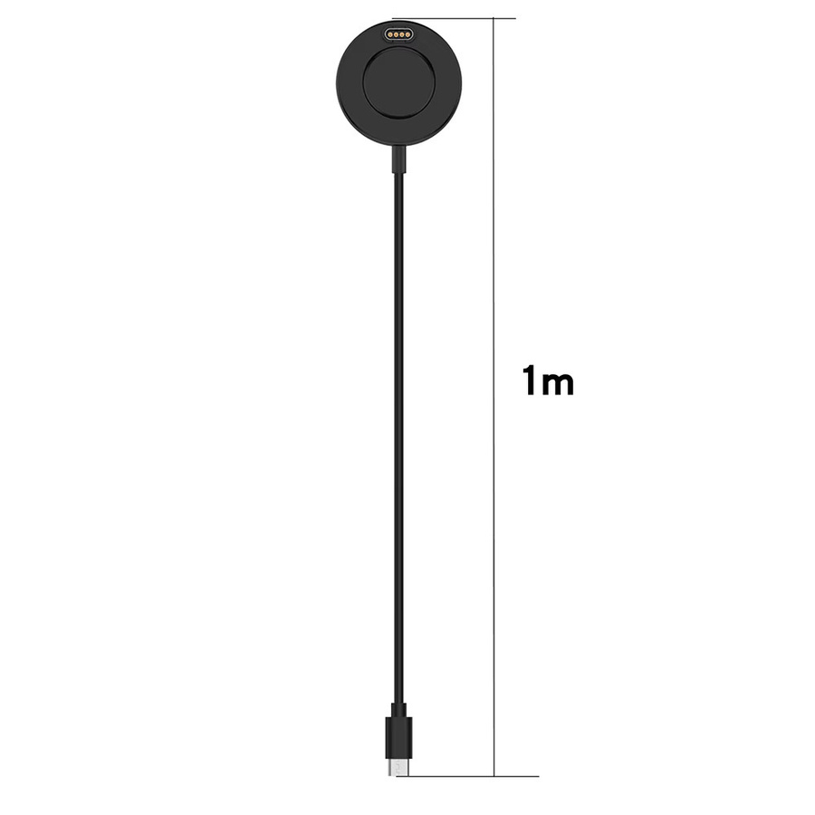 USB-C Ladestation für Garmin Vivoactive 3 4 4S, Fenix 7 7S 7X 6 6S 6X 5 5S 5X sowie Forerunner 945 935 245 645 in Schwarz - Bild 2