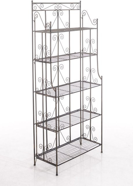 TPFGarden Standregal Cio Planter aus Metall in Bronze Matt, B/T/H: 74,5 x 34,5 x 173,0 cm - Bild 1