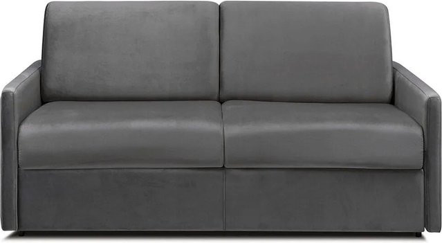 Vente-unique Schlafsofa Calife in Anthrazitgrau mit Samtbezug, Breite: 150 cm - Bild 1