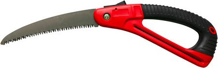 GO/ON! Klappsäge aus Kohlenstoff-Federstahl und Kunststoff in Rot, Länge: 18 cm - Bild 1