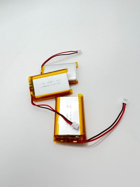 Wiederaufladbarer Polymer-Lithium-Akku 4000 mAh 3,7 V mit JST PH 2,0 mm 2-Pin-Stecker für Kamera, GPS-Navigator, MP5 und Bluetooth-Headset - Bild 1