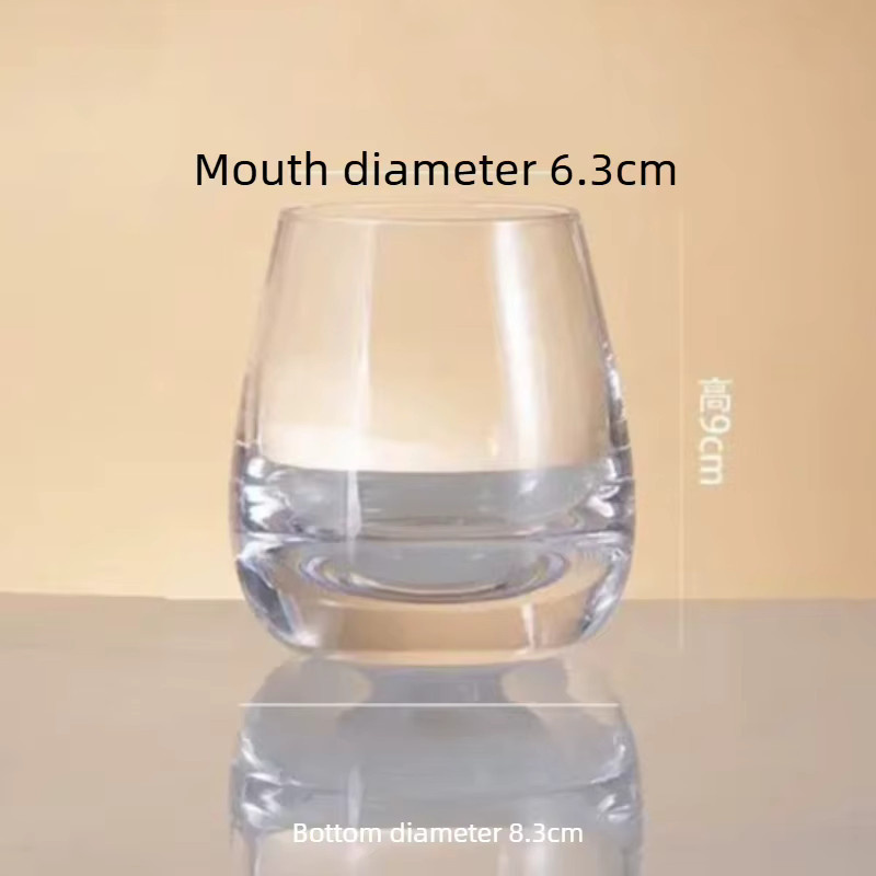 Transparentes Whiskyglas Tumbler aus Glas für Scotch, Likör und Cocktails - Bild 4