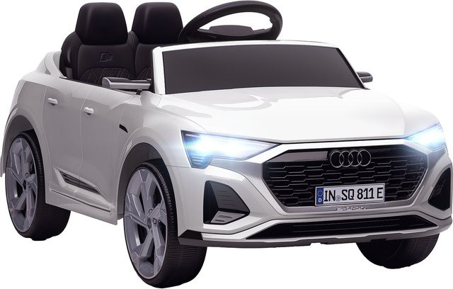 AIYAPLAY Kinder Elektroauto Audi Q8 e-tron Sportback-Design Weiß - Bild 1