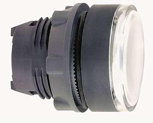 Schneider Electric ZB5AH0183 Leuchtdrucktaster-Frontelement aus Kunststoff in Schwarz und Weiß - Bild 1