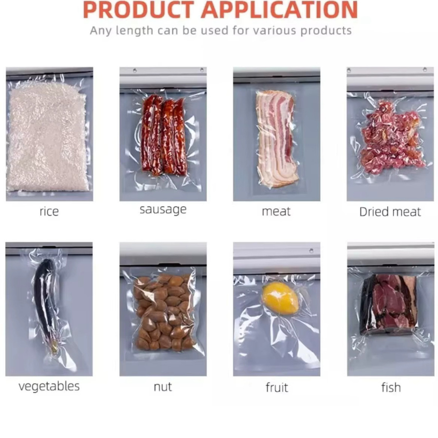 Transparente Küchen-Vakuumierbeutel Rollen für Sous-Vide und Vakuumverpackung aus Kunststoff - Bild 3
