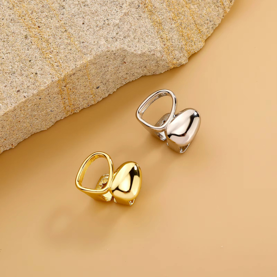 TOPGRILLZ Zahnkappen Geometrisch, Gold, Unisex, Punk - Bild 3
