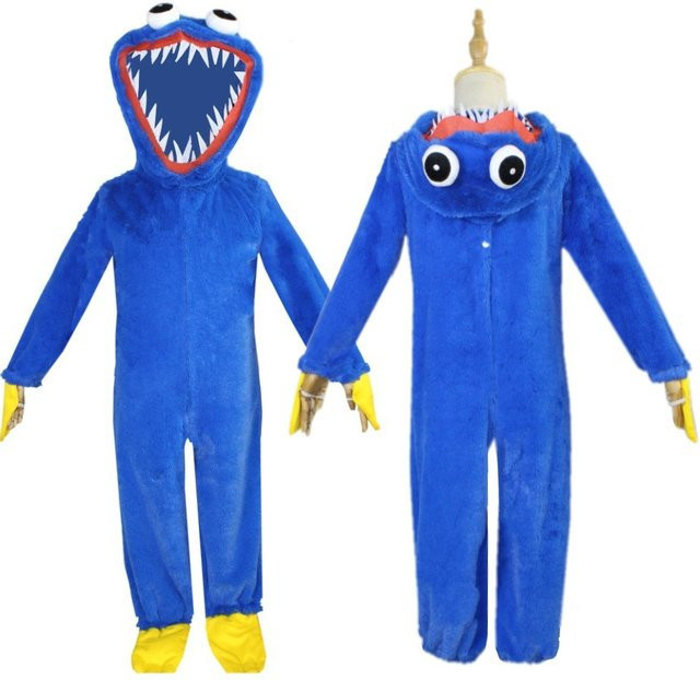 Zobott Monster Kigurumi Plüsch, Blau - Bild 1