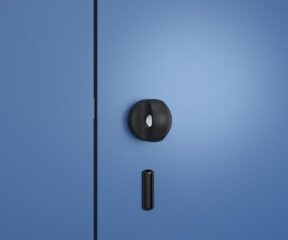 C+P Aufsatzschrank 7035/3020 mit Sicherheits-Drehriegel und 1 Abteil, B/T/H: 50 x 30 x 50 cm, Lichtgrau und Verkehrsrot - Bild 1
