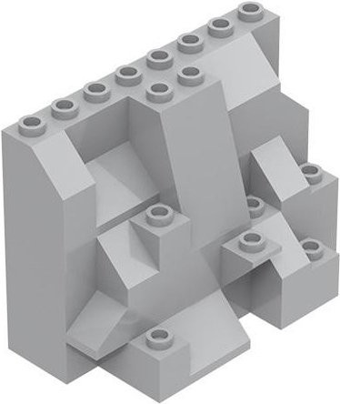 Yiran toy Berg Bausteine Einzigartige Wand 6083 Felsplatten 1-teiliges Set - Bild 1