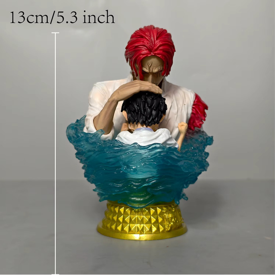 Bandai One Piece Shanks Figur, PVC-Statue, 13cm - Bild 2
