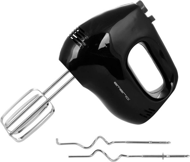 Emerio Handmixer HM-130637.1 in Schwarz, B/H/T: 7 x 14 x 17 cm - Bild 1