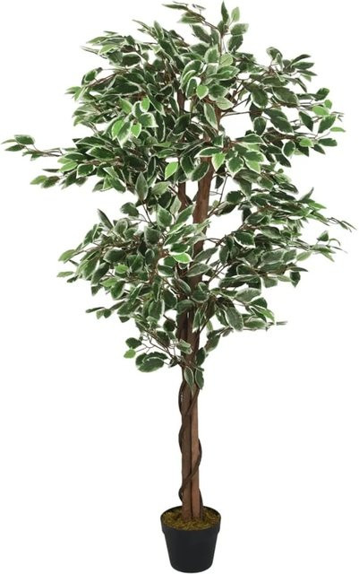 furnicato Künstlicher Ficusbaum in Grün mit 756 Blättern, Höhe: 150 cm - Bild 1