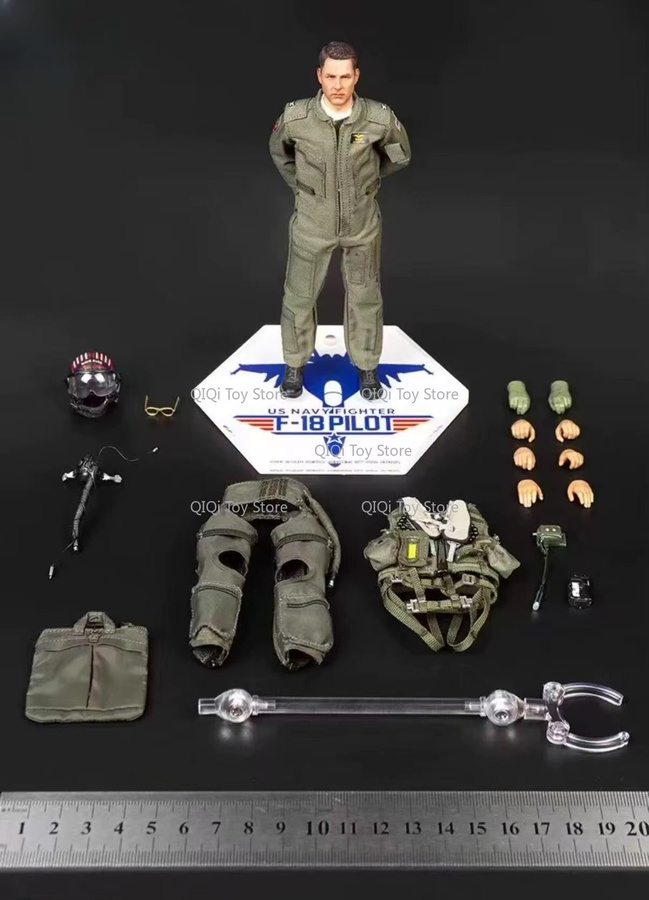 Bandai Marinepilot-Instruktor Kapitän Mitchell XM80031, Soldatenmodell, Einzelfigur - Bild 3