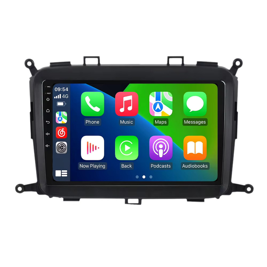 MEKEDE 2 DIN Carplay Autoradio mit IPS Bildschirm, GPS Navigation und intelligentem Audiosystem für KIA Carens 2013-2018 in Schwarz - Bild 6