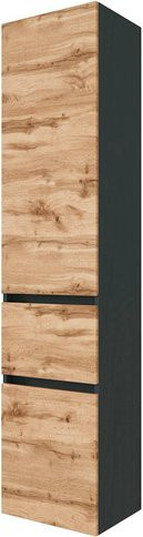HELD MÖBEL Seitenschrank Lucca in Bunt, Modernes Design mit LED-Beleuchtung, Breite: 40 cm, Höhe: 180 cm, Tiefe: 35 cm - Bild 1