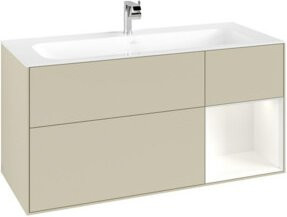 V&B Waschtischunterschrank Finion in Lackoptik, Breite: 119,6 cm, Tiefe: 49,8 cm - Bild 1