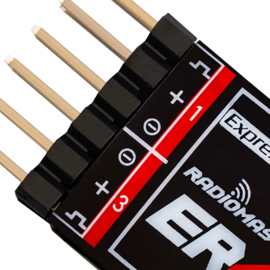 Radiomaster ER4 2,4 GHz 4CH 10 mW ExpressLRS PWM-Empfänger in Schwarz - Bild 3