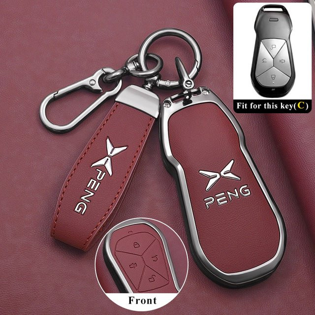 Autoschlüsseletui für Xpeng Xiaopeng G6, Schlüsselanhänger, Unisex - Bild 1