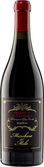 Marchese del Melo Primitivo di Manduria Riserva 2022, Primitivo, Rotwein, 0,75 l - Bild 1