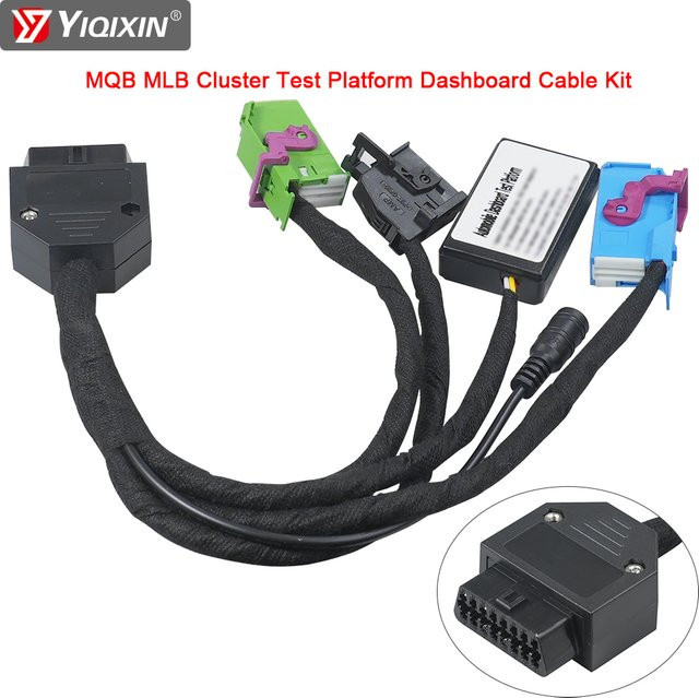 YIQIXIN MQB MLB Cluster-Testplattform-Dashboard-Kabelkit für V-W MQB-Serie und MLB Fahrzeuge in Mehrfarbig - Bild 1