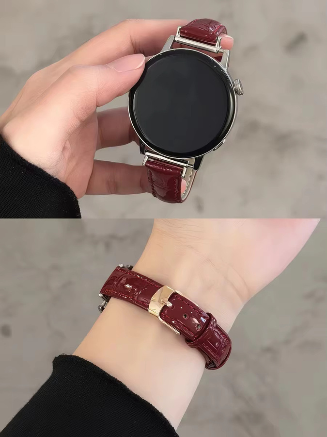 iwujiao Uhrenarmband Leder, Unisex - Bild 2