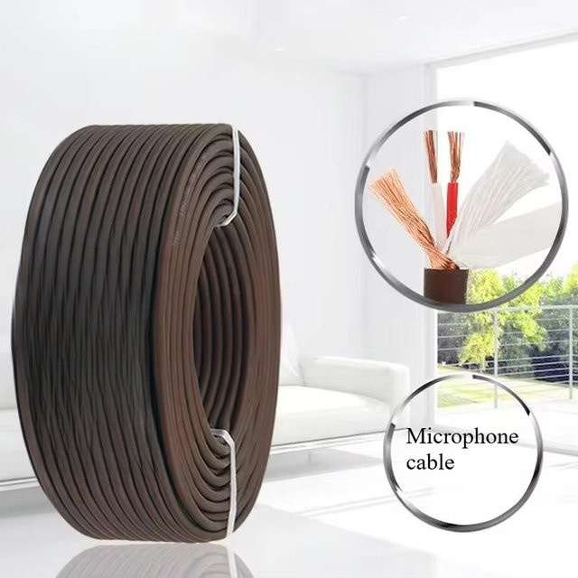 HUALIWEN Dual-Core Mikrofonkabel aus sauerstofffreiem Kupfer mit Umwicklung - Bild 1