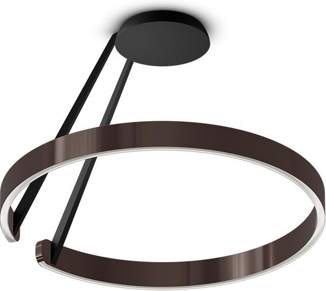 Occhio Mito aura alta 60 LED-Deckenleuchte in Schwarz matt mit Phantom-Narrow Kopf für gebündeltes Licht und Occhio air Modul inklusive x-tra warm LED (2200K - 3500K) - Bild 1