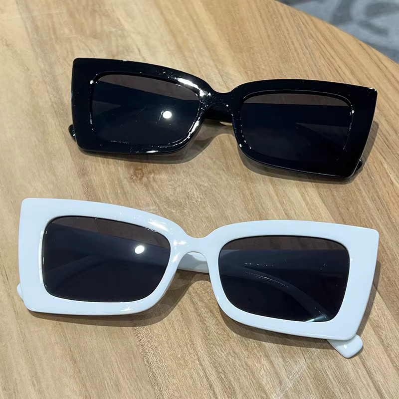 CHUYONG Sonnenbrille Square, Vollrand, Kunststoff, Schwarz, Unisex - Bild 2