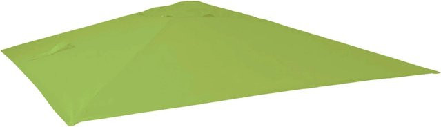 Ersatz-Bezug für Luxus-Ampelschirm MCW-A96 aus Polyester, Farbe: Hellgrün, Maße: 3 x 4 m (Ø 5 m) - Bild 2