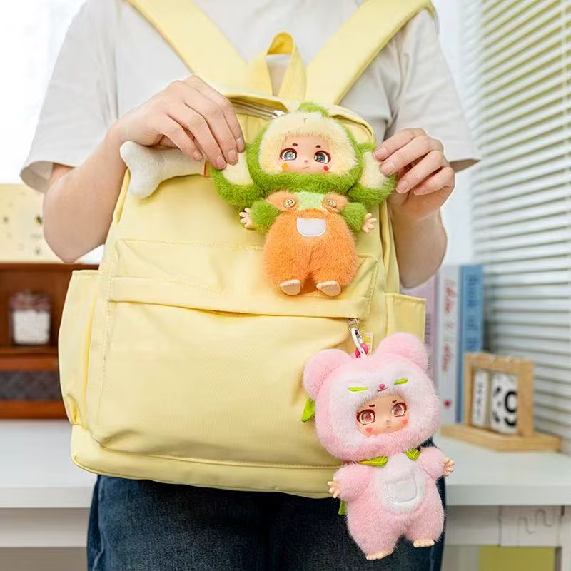 benchuang toy Pfirsich Rucksack Anhänger, Dekorative Puppe, Plüsch / Textil, Bunt / Mehrfarbig - Bild 4