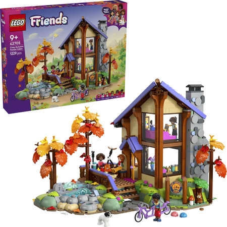 LEGO Friends Gemütliche Hütte im Herbstwald Konstruktionsspielzeug