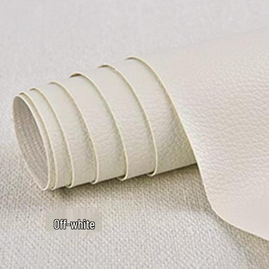 Selbstklebendes Lederreparaturpflaster von CreativeCorner in Elfenbein/Beige für Sofas, Stühle und Fahrzeugsitze, B: 137 cm - Bild 1