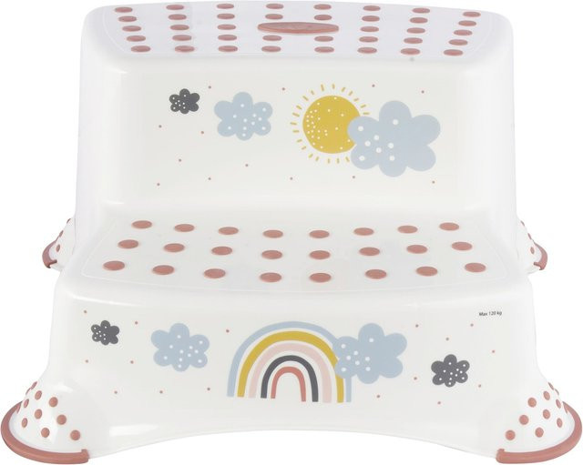 Keeeper Schemel Igor aus Kunststoff in Weiss, B/T/H: 40,5 x 37,0 x 21,0 cm - Bild 1