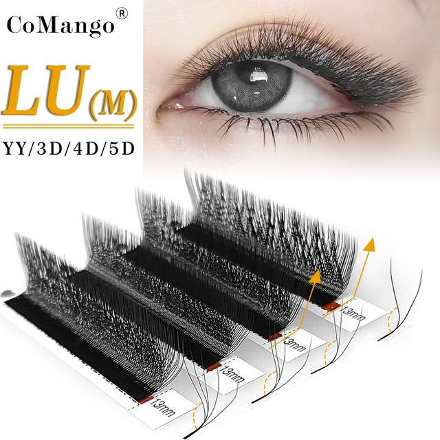 CoMango Künstliche Wimpern, 8-15mm, Natürlich, Unisex - Bild 1