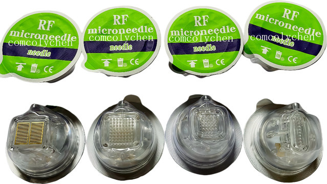 Comcolychen RF-Microneedling-Kartusche, vergoldet, 10/25/64 Pins, Nano - Bild 1