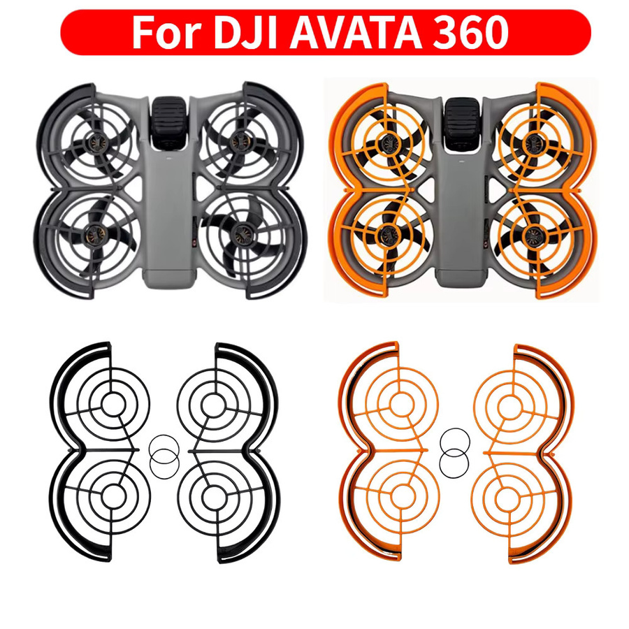 DJI Propellerschutzabdeckung für AVATA Drohnen in Orange - Bild 1