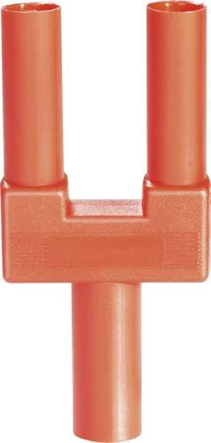 Schnepp SI-FK 19/4 mB Sicherheits-Kurzschlussstecker Rot mit 4mm Stift-Durchmesser und 19mm Stiftabstand - Bild 1