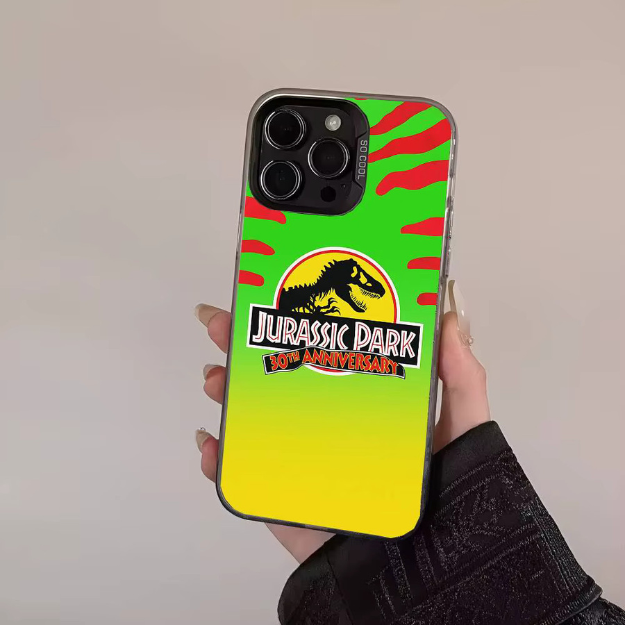 Jurassic Park Dinosaur World Schutzhülle für iPhone 11 bis 17 Pro Max Plus in Multicolor - Bild 2