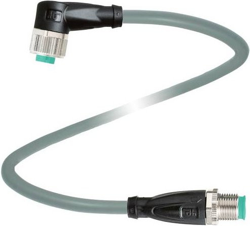 Pepperl+Fuchs 129954 Sensor-Aktor-Steckverbinder konfektioniert, 3-polig, grau, Länge: 1 m - Bild 1